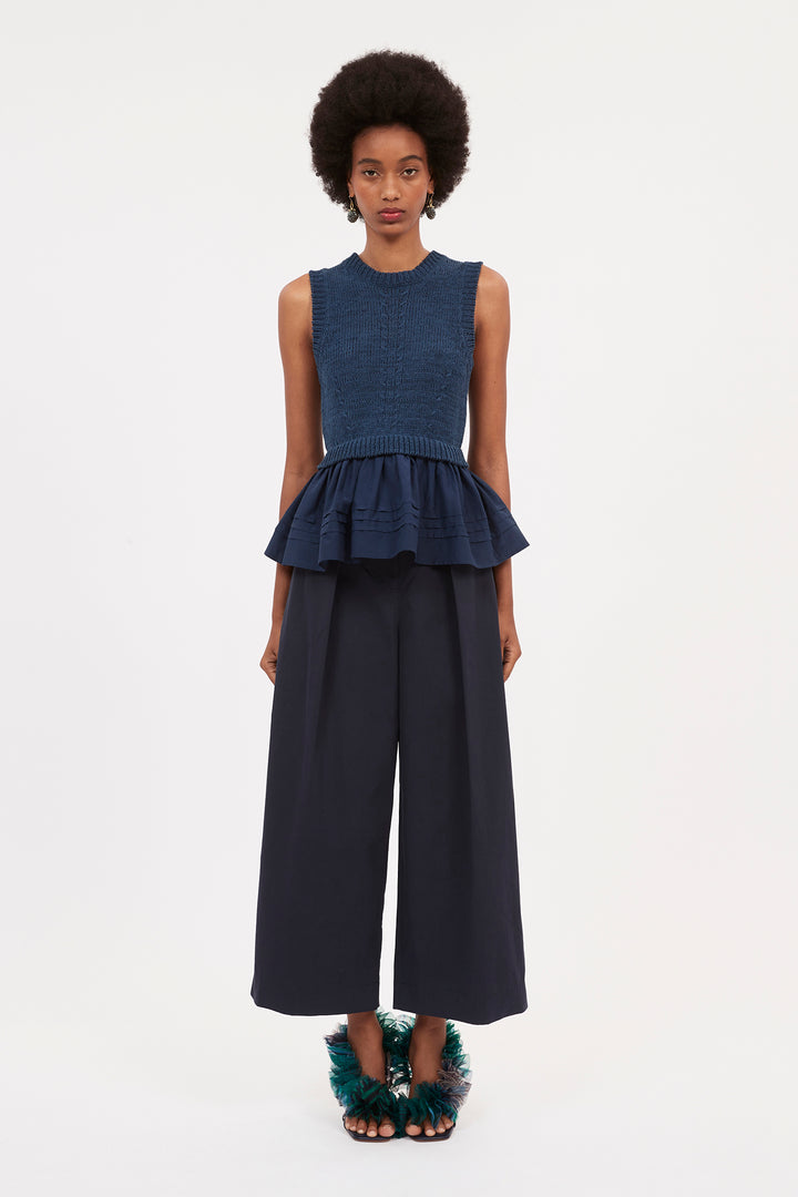Ulla Johnson - Edda Top in Midnight