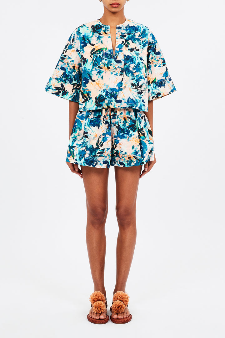 Ulla Johnson - Rowan Short in Delphinium Shorts