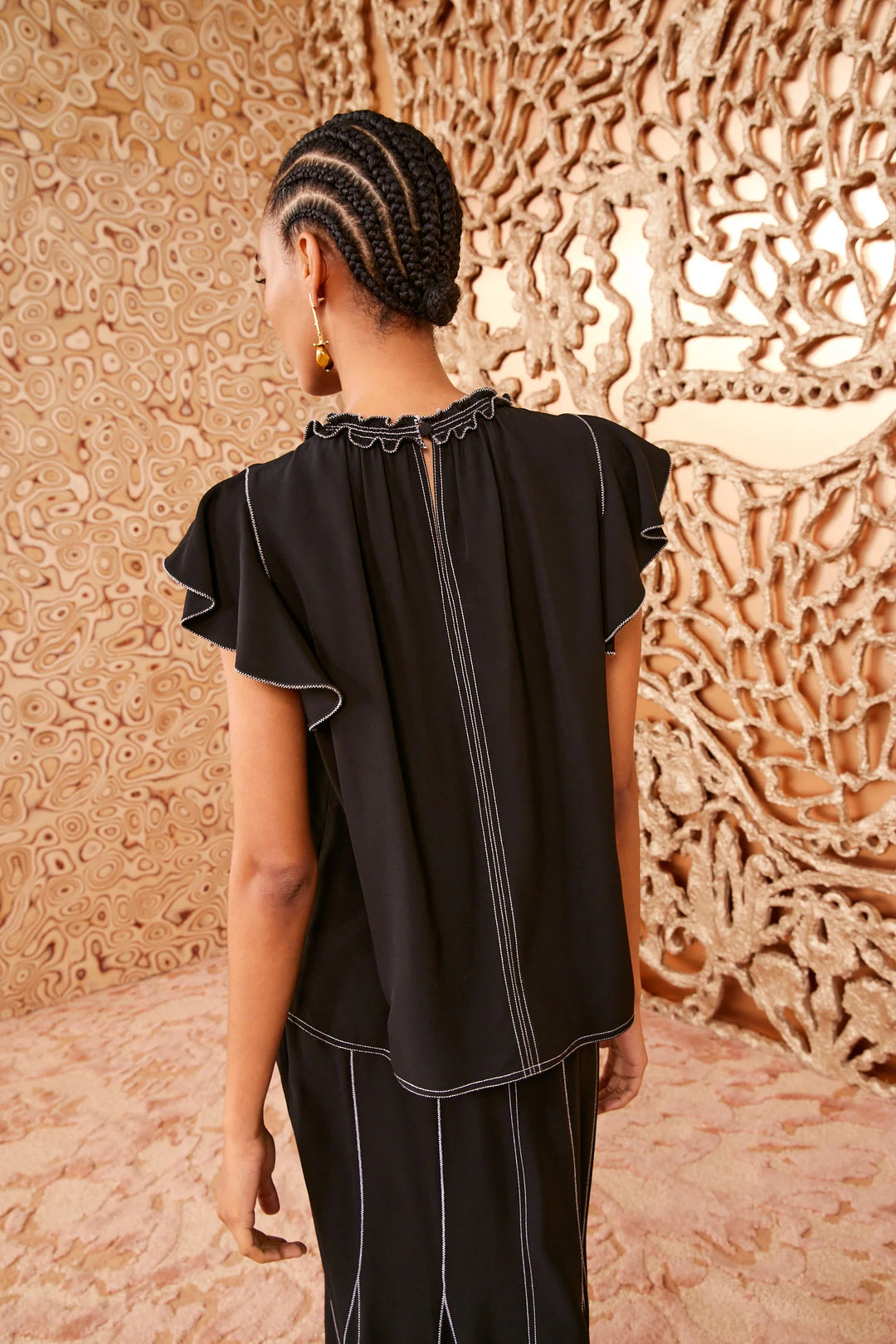 Ulla Johnson - Julia Top in Noir