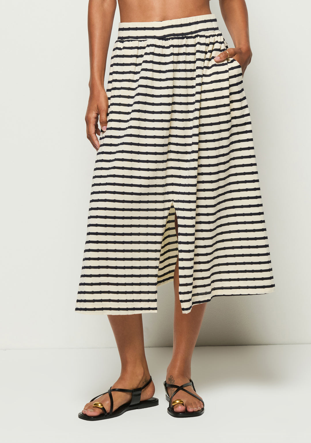 Nation - Vida Skirt in Night Sky Stripe
