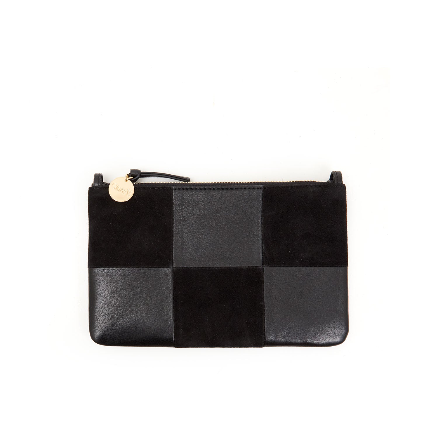 Clare V. Midi Sac Leather Crossbody Bag/Clutch