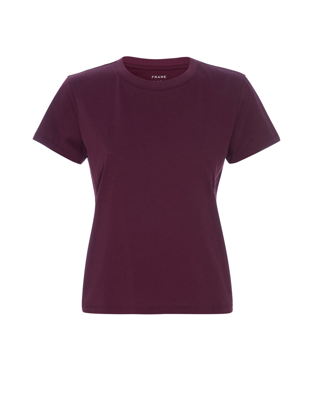 Frame - Baby Tee in Burgundy