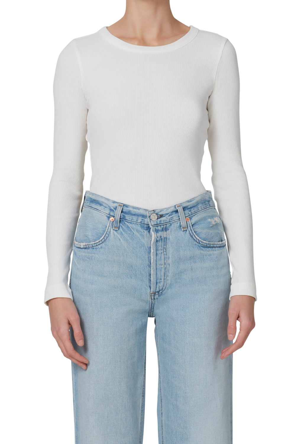 Citizens of Humanity - Adeline Top in Soft White