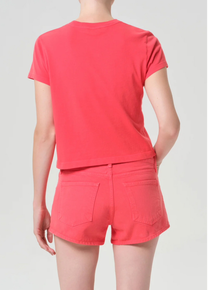 AGOLDE - Adine Shrunken Tee in Carnival Short Sleeve Tees