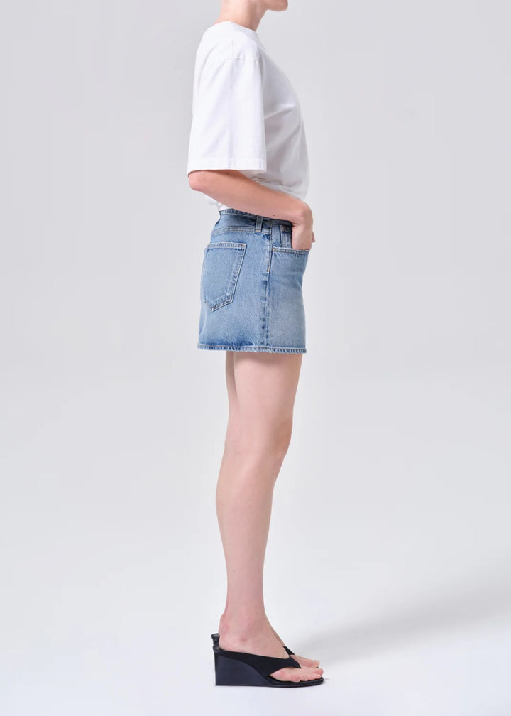AGOLDE - Keira Mini in Broadcast Skirts