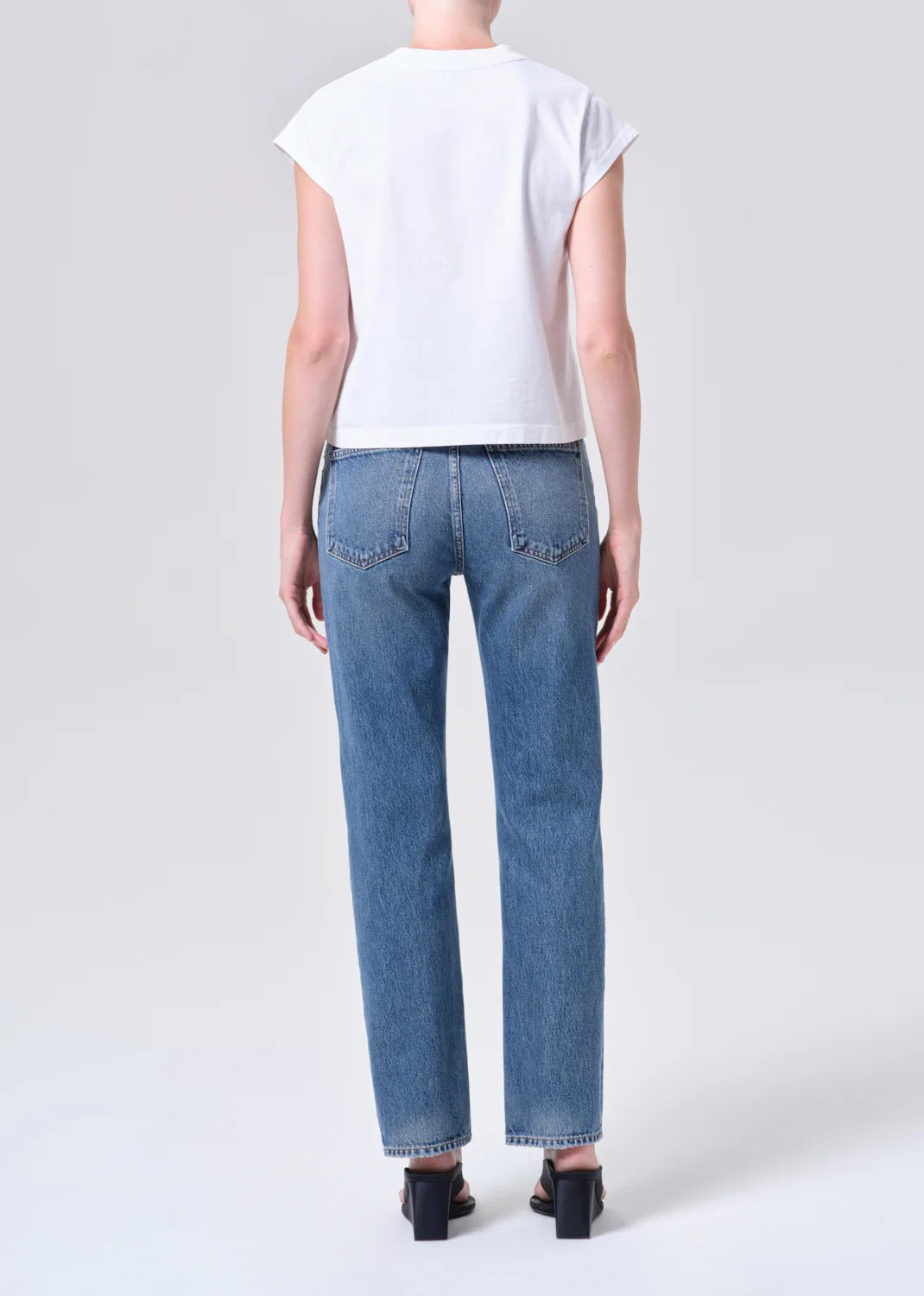 AGOLDE - Lana in Liberty Denim