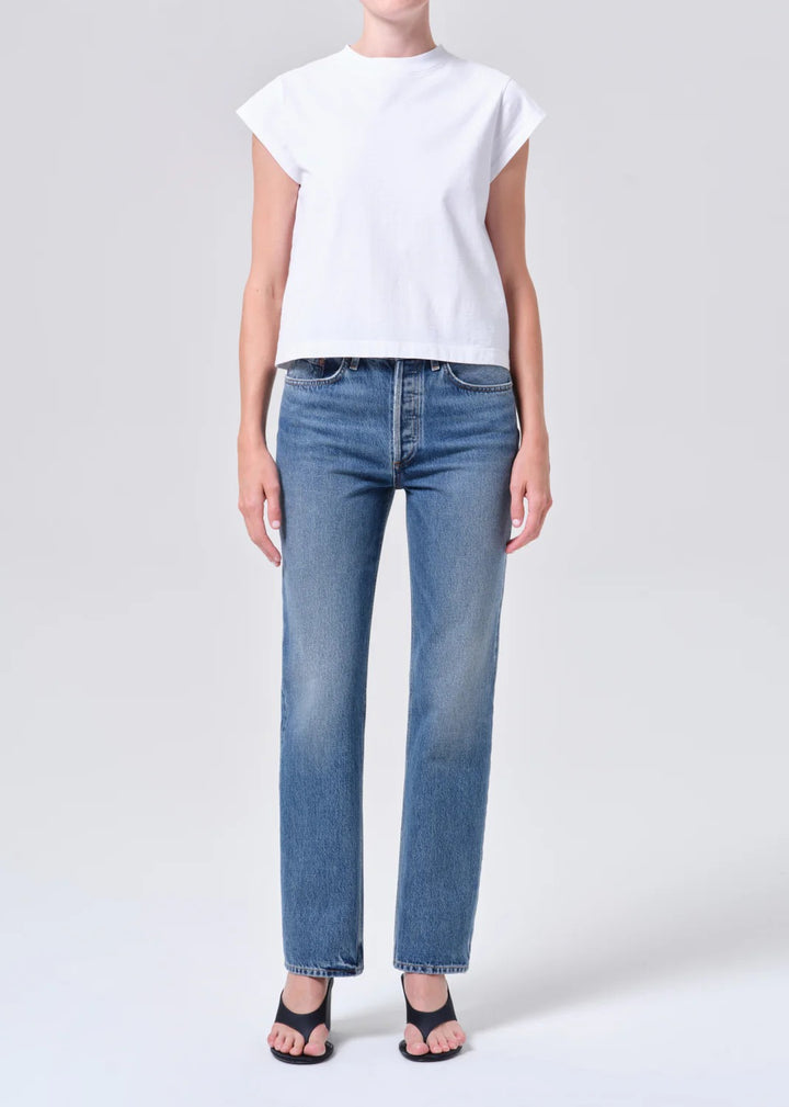 AGOLDE - Lana in Liberty Denim
