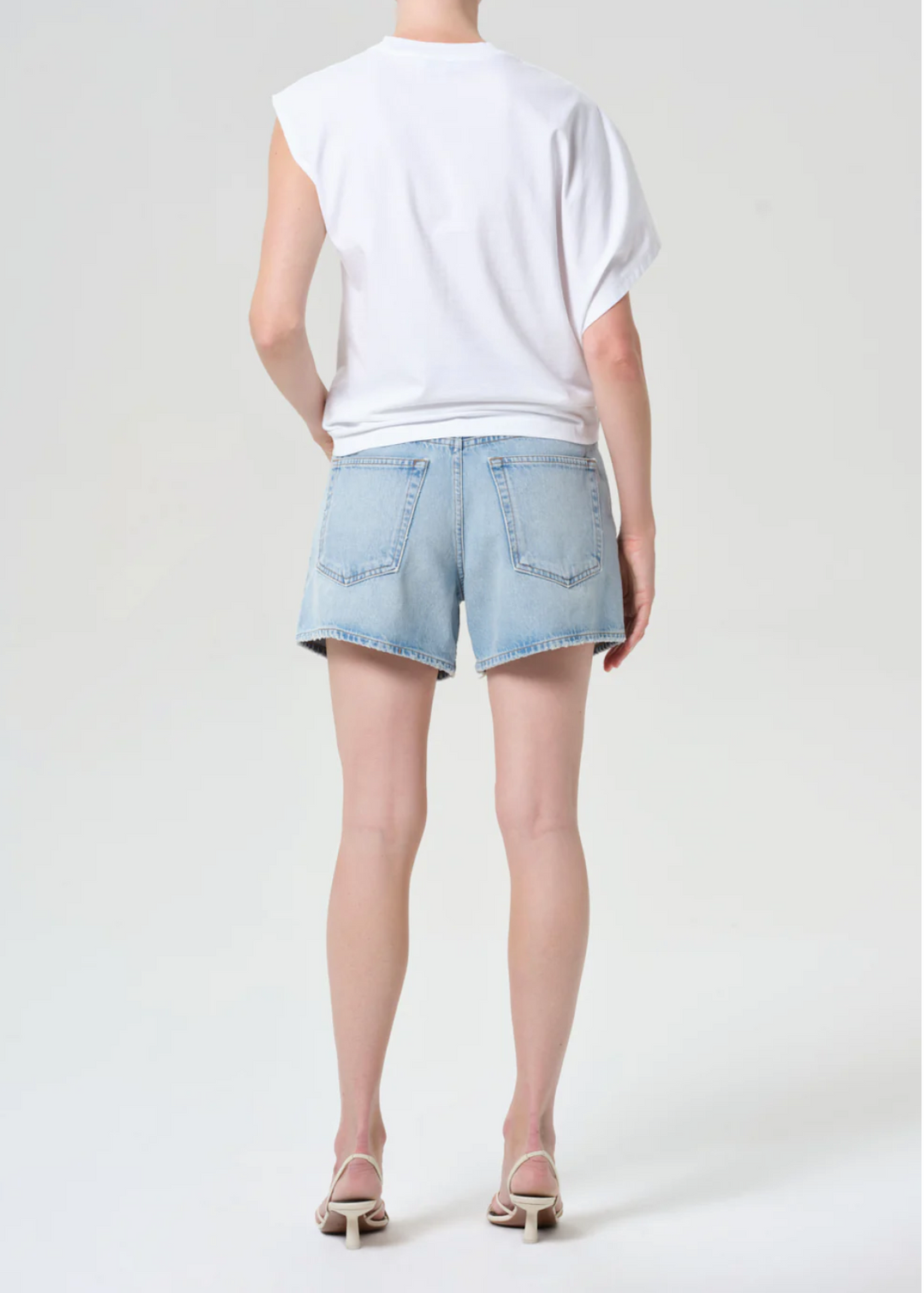 AGOLDE - Leith Short in Convert Denim Shorts