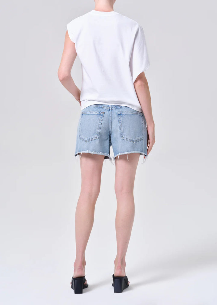AGOLDE - NYE Short in Post Denim Shorts