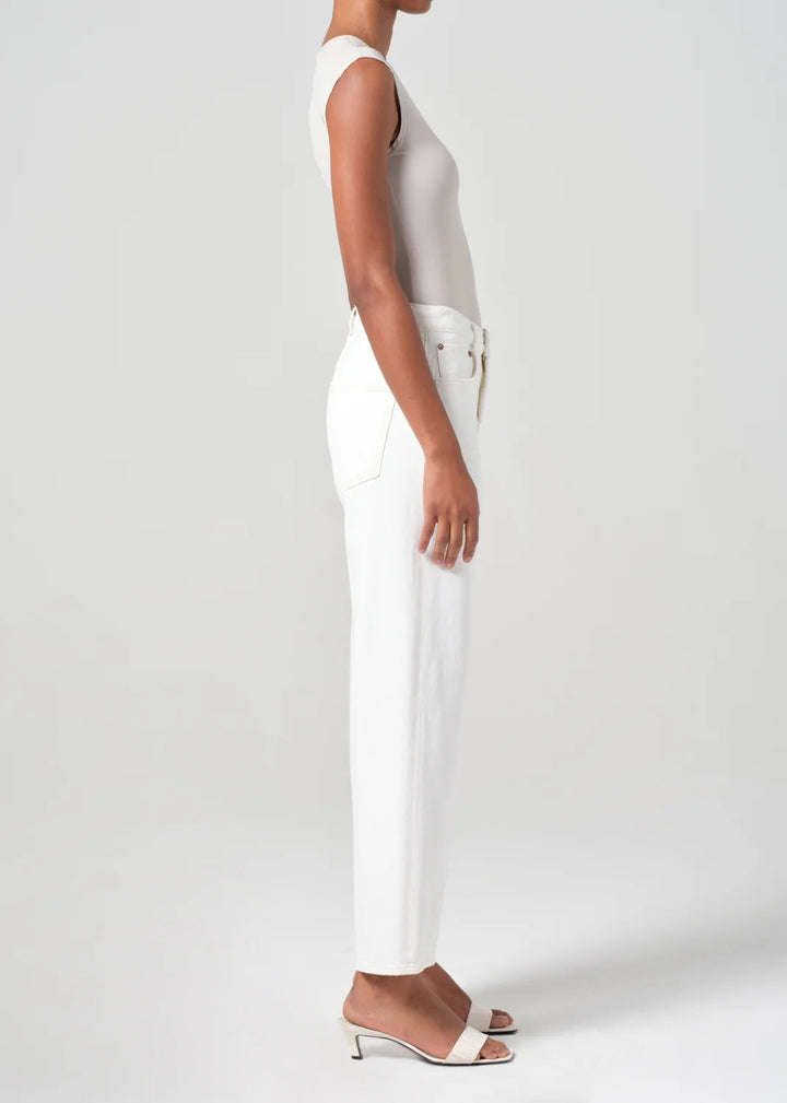 AGOLDE - Ren in White Wash Denim