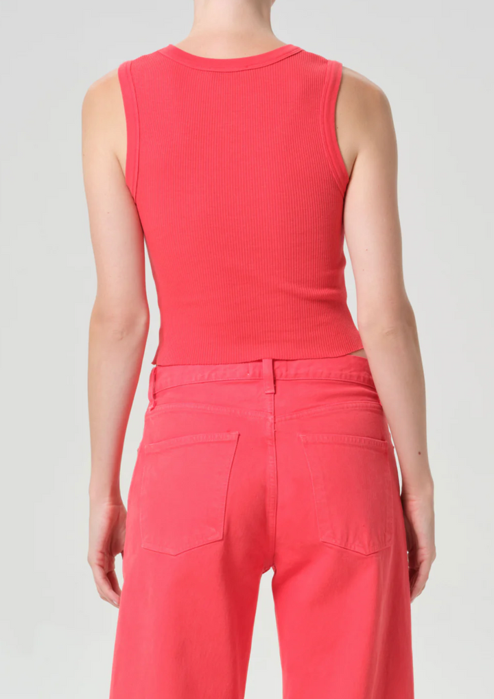 AGOLDE - Shrunken Poppy Tank in Carnival Tank Top