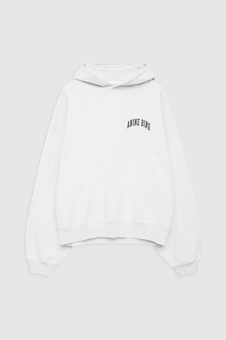Anine Bing - Alec Hoodie in Heather Grey