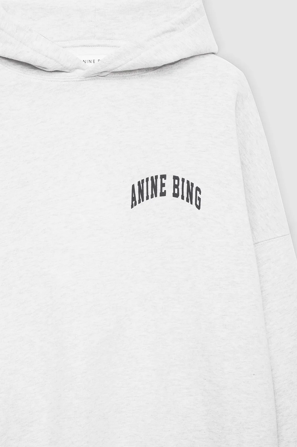 Anine Bing - Alec Hoodie in Heather Grey