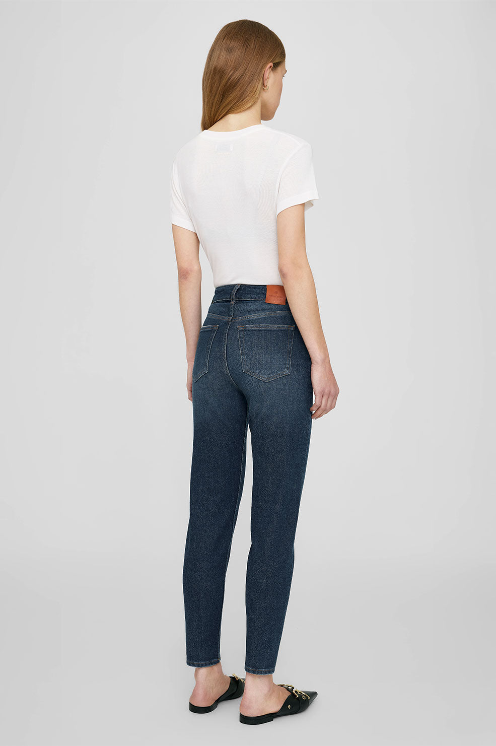 Anine Bing - Amani Tee in Off White