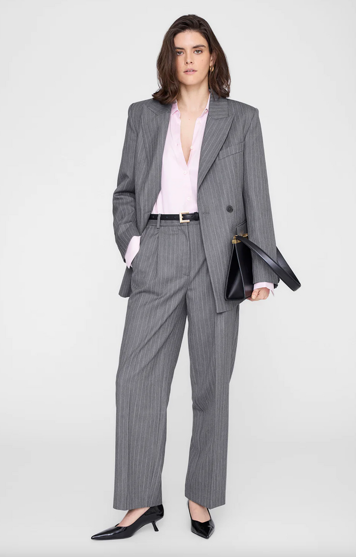 ANINE BING - Bridget Shirt in Powder Pink Button Up Shirt