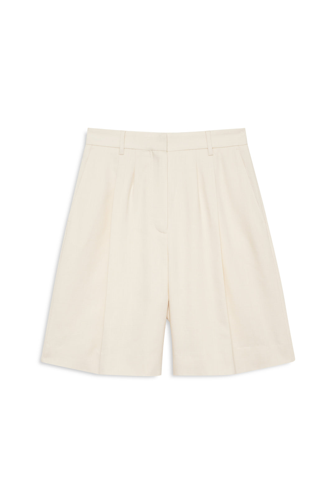 ANINE BING - Bryson Short in Cream Shorts