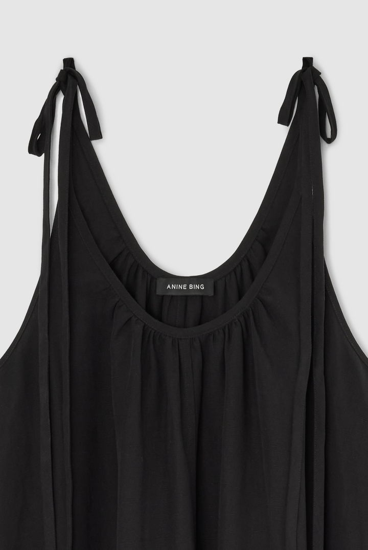 ANINE BING - Flora Dress in Black Dresses