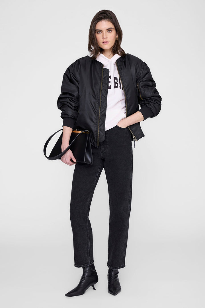 ANINE BING - Harvey Sweatshirt in Washed Pink Hoodie