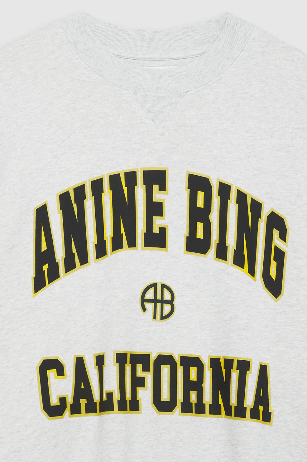 Anine Bing - Jaci Sweatshirt California in Heather Grey