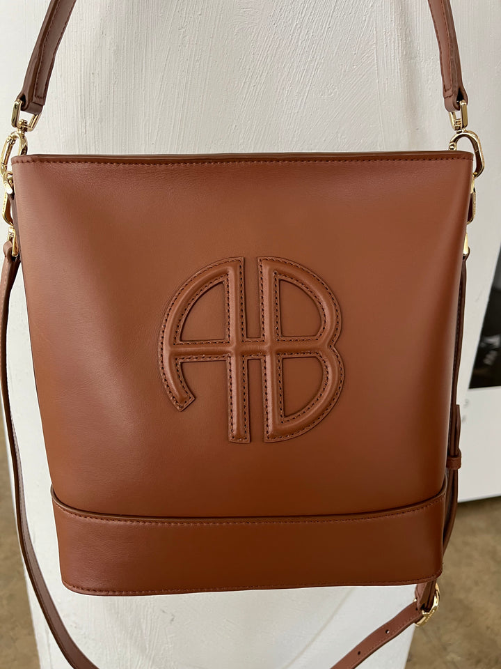 Anine Bing - Lili Bucket Bag in Cognac Accessories