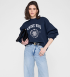Anine Bing - Miles Sweatshirt Collegiate in Dark Navy