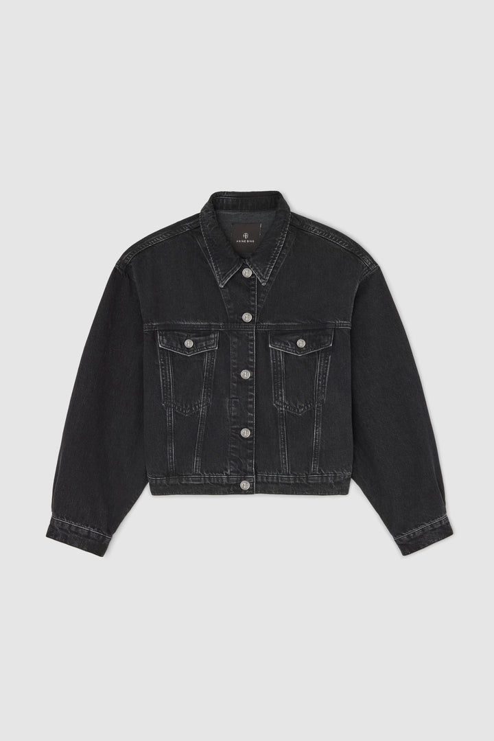ANINE BING - Quincy Jacket in Vintage Black Jacket