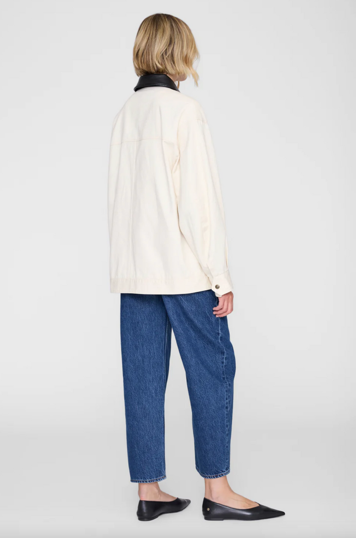 ANINE BING - The Holden Jacket in Cream Coats & Jackets