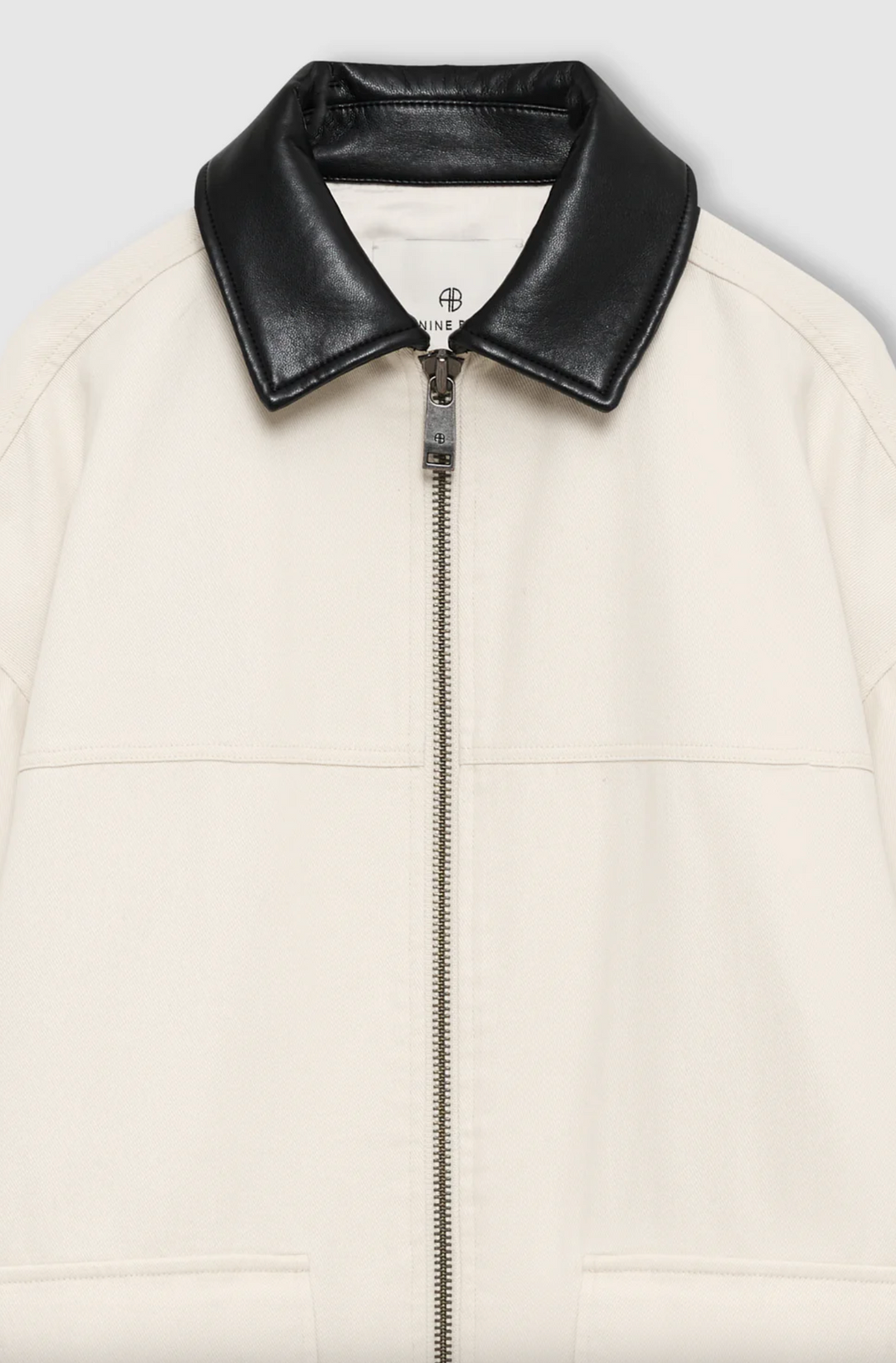 ANINE BING - The Holden Jacket in Cream Coats & Jackets