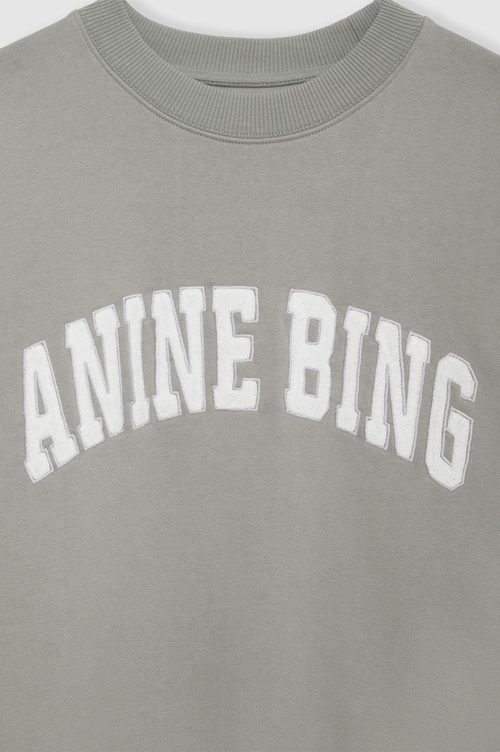 Anine Bing - Tyler Sweatshirt in Storm Grey Sweatshirts