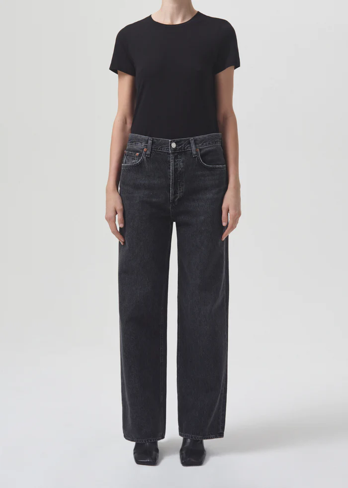 AGOLDE - Annise Slim Tee in Black