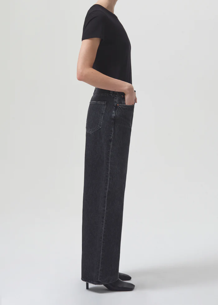 AGOLDE - Annise Slim Tee in Black