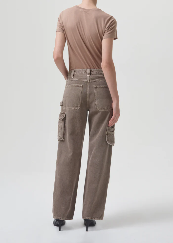 AGOLDE - Annise Slim Tee in Wafer