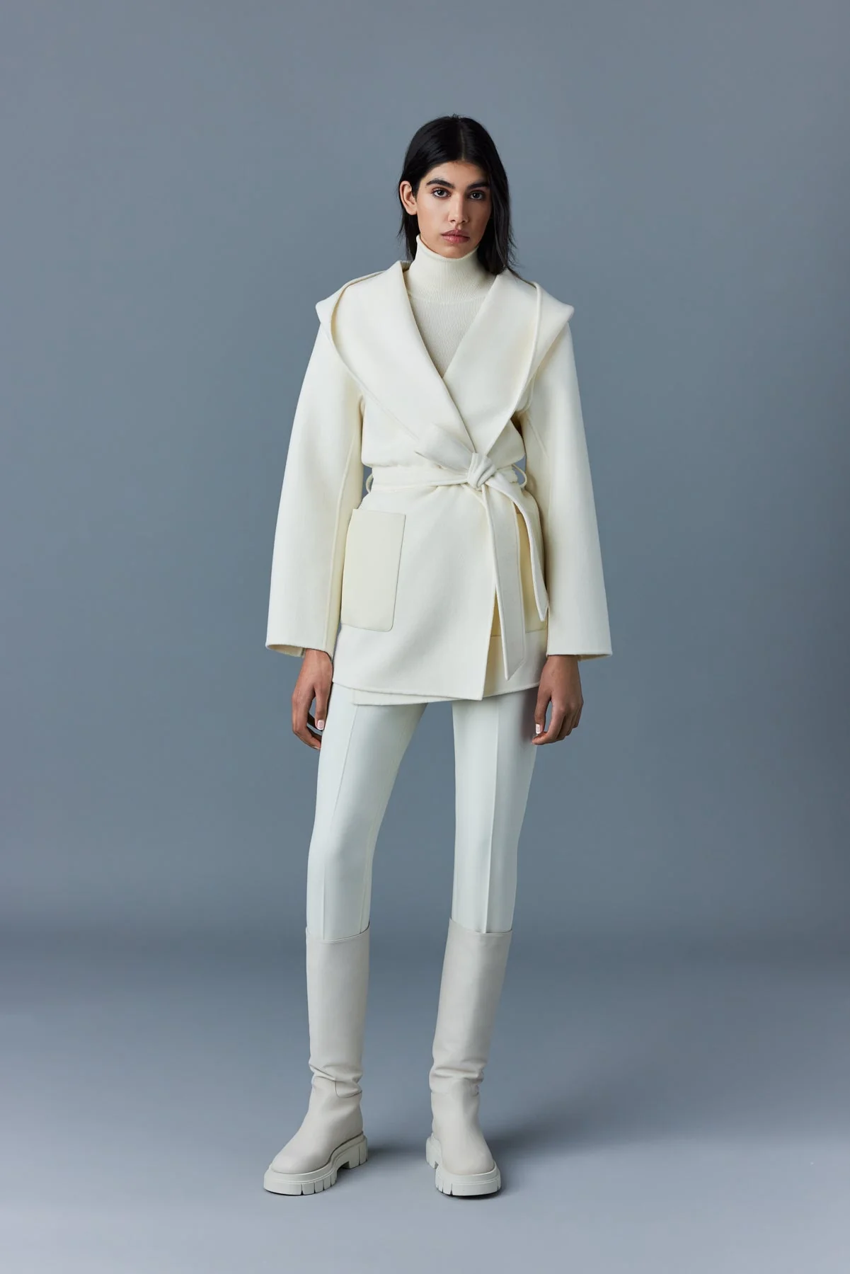 Icon Azra Mackage - Azra in Cream – Blond Genius
