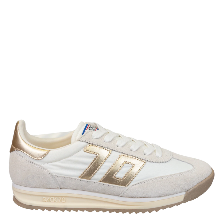 BACK 70 - Barkley Jogger in Metallic Gold sneakers