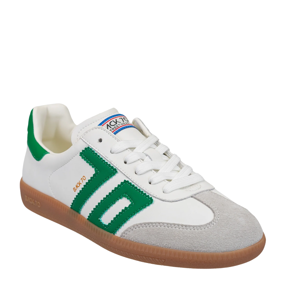 BACK 70 - Cloud Sneaker in White Green sneakers