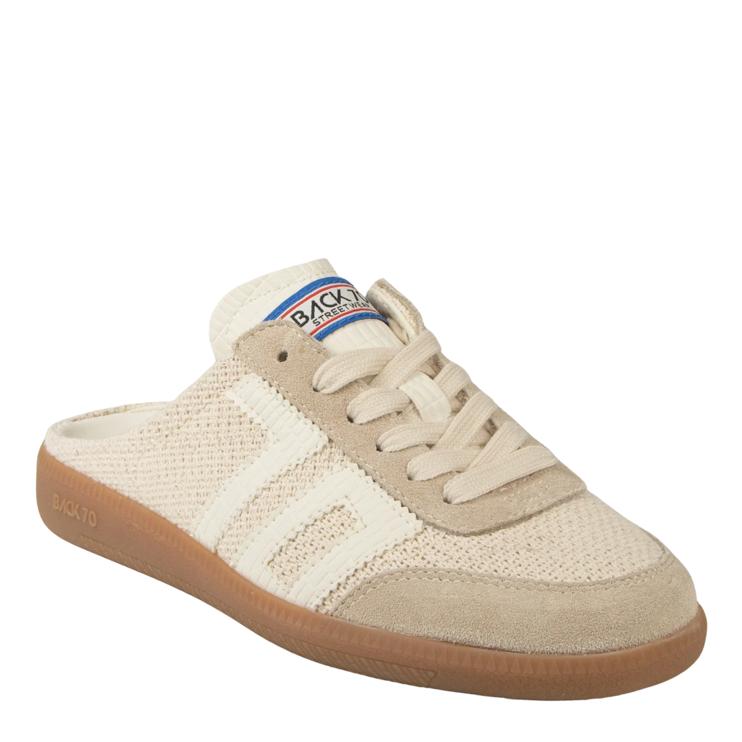 BACK 70 - Easter Backless Sneaker in Sacco Milk sneakers