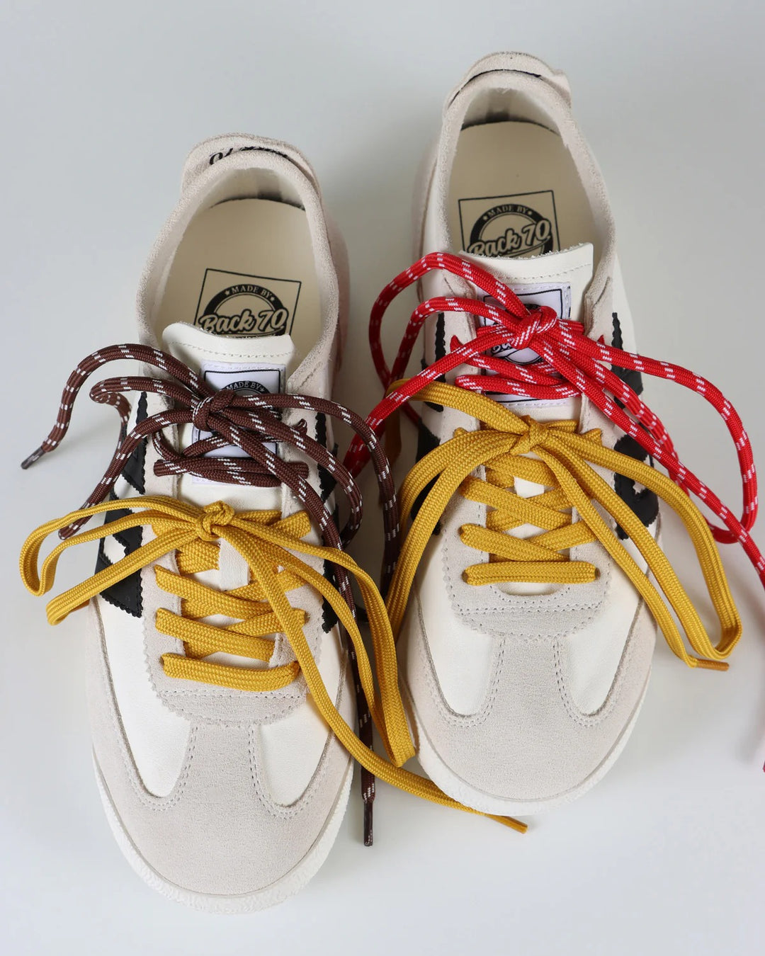 BACK 70 - Leon in White Black Sneakers sneakers