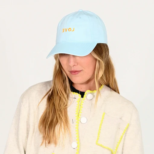Kerri Rosenthal - Baseball Hat in Backwards Love Saltwater