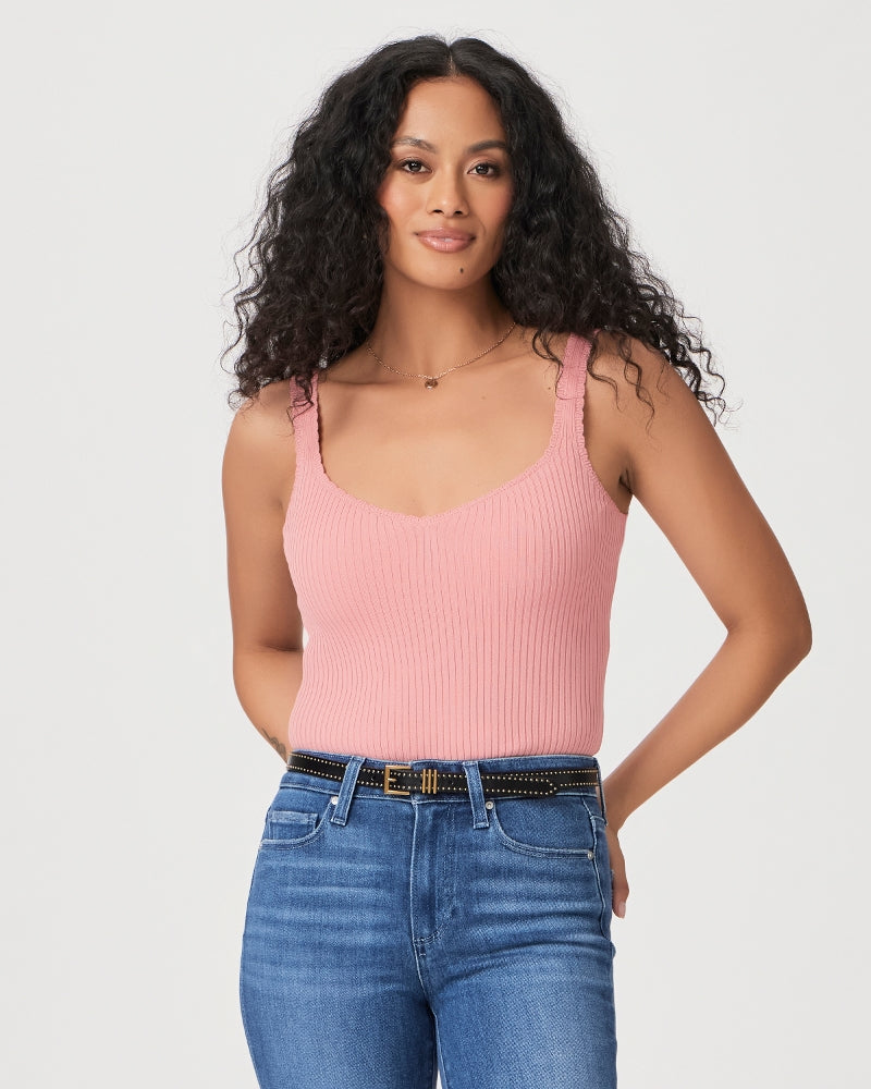 Paige - Odile Sweater Tank in Bissou