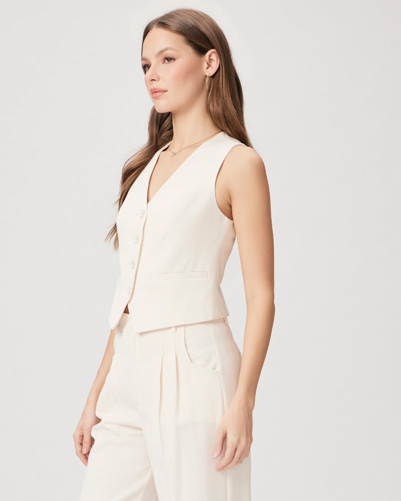 Paige - Iris Vest in Cream