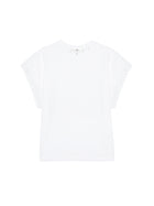 FRAME - The Crochet Muscle Tee In White