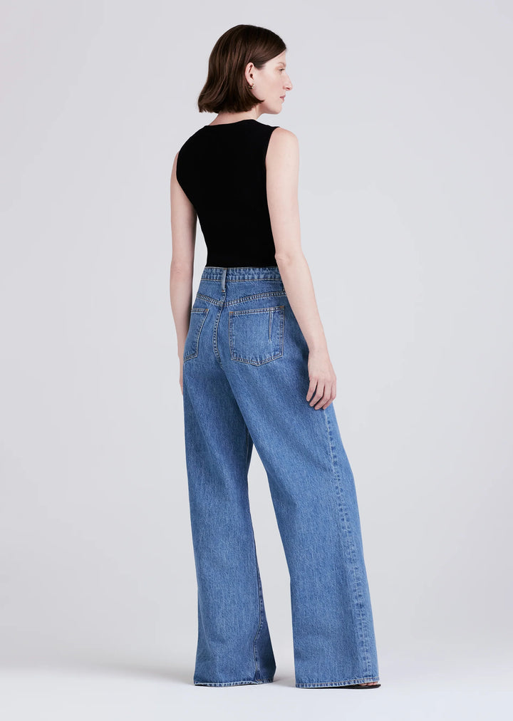 Derek Lam 10 Crosby - High Rise Pleated Trouser in Carlisle