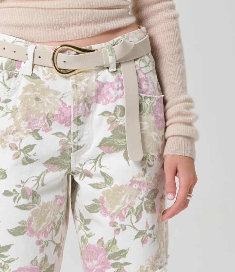 CITIZENS OF HUMANITY - Ayla Short in English Rose Denim Shorts