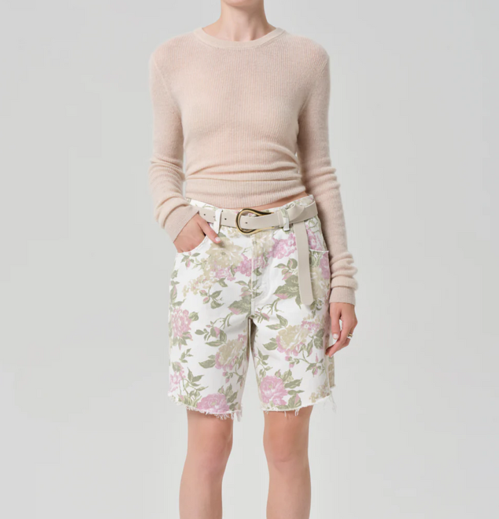 CITIZENS OF HUMANITY - Ayla Short in English Rose Denim Shorts