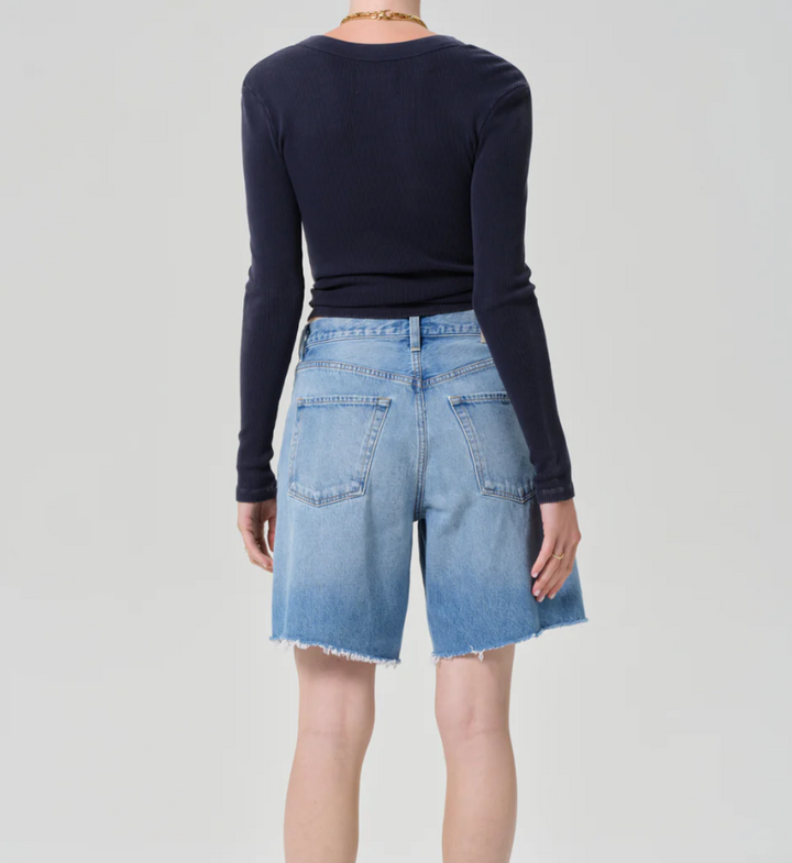 CITIZENS OF HUMANITY - Ayla Short in Sparrow Denim Shorts