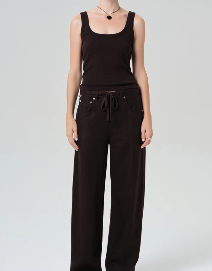 CITIZENS OF HUMANITY - Faye Tank in Chocolate Tank Top