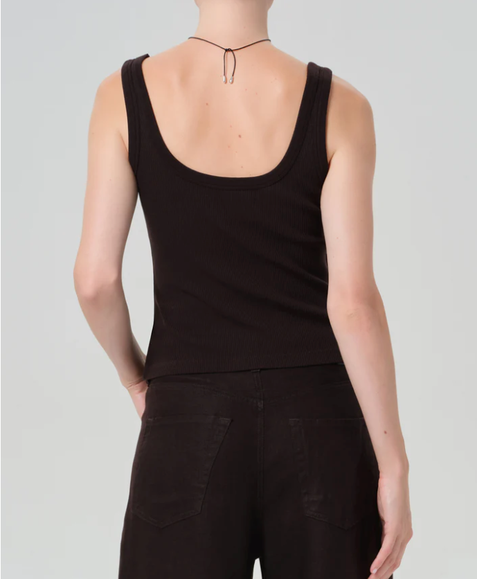 CITIZENS OF HUMANITY - Faye Tank in Chocolate Tank Top