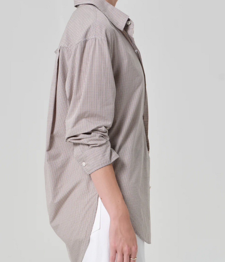 CITIZENS OF HUMANITY - Kayla Shirt in Cardiff Plaid Button Up Shirt