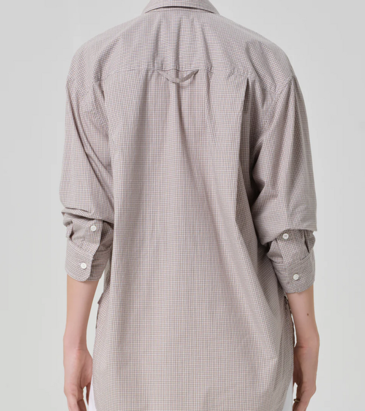 CITIZENS OF HUMANITY - Kayla Shirt in Cardiff Plaid Button Up Shirt