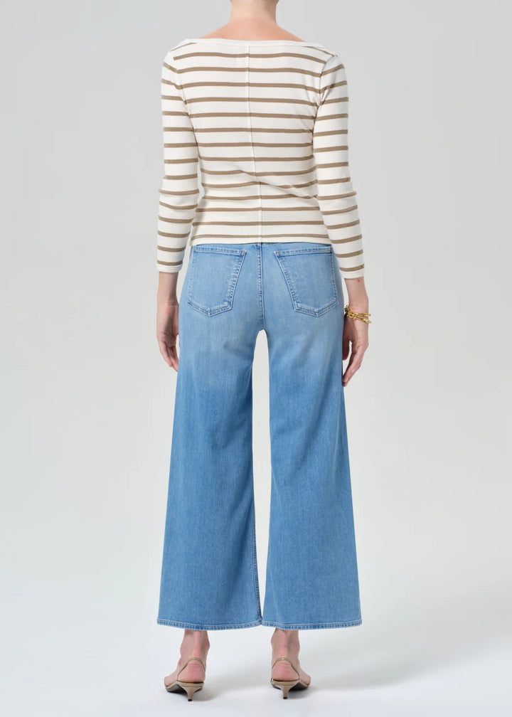 Citizens of Humanity - Lyra Wide Leg Crop Jean in Andante Denim